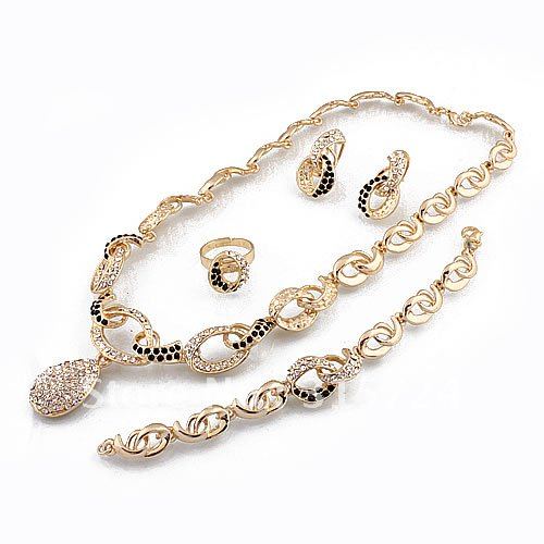 Plated Beading Gifts & Decoration Zinc Alloy Jewelry