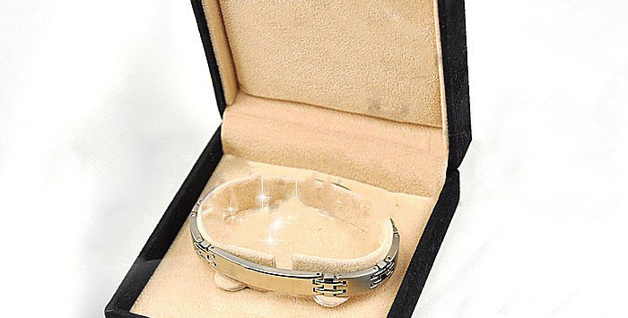 Brecelets Titanium Silver Stainless Steel Jewelry