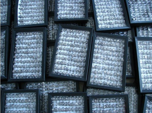 Stainless Steel With Different Images On Silver Acrylic Jewelry