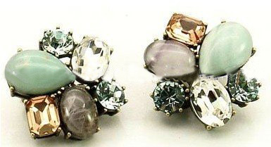 With Diamond Flower Shape Rings Copper Alloy Jewelry