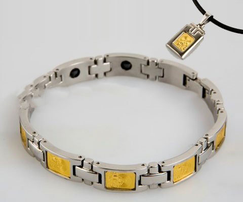 Health Quantum Bracelet & Necklace Gifts & Decor Titanium Jewelry