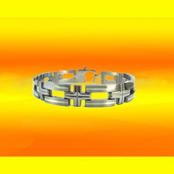 Christmas Gift Silver Bracelet Titanium Jewelry