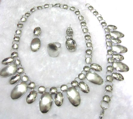 Alloy Zircon Platinum Anniversary & Engagement Silver Jewelry