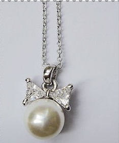 Silver Necklace Gifts & Party Freshwater Pearl Jewelry