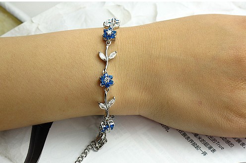 Fashion Bracelet / Zircon Jewelry / Copper Alloy