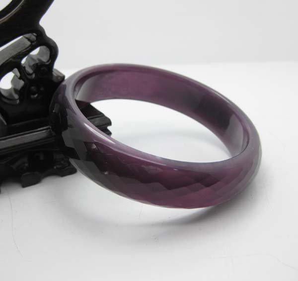 Dark Purple Acid Resistant Engagement & Gift Bracelets & Bangles