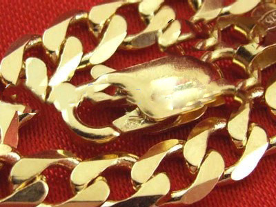 Chain Shape Golden Round Shape Bracelets & Bangles