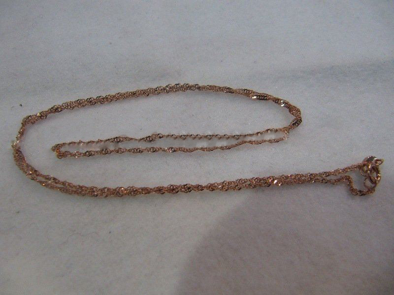 Gold Plated Chain Unisex Necklaces