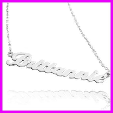 Solid With Name Pendant Gifts & Anniversary Necklaces