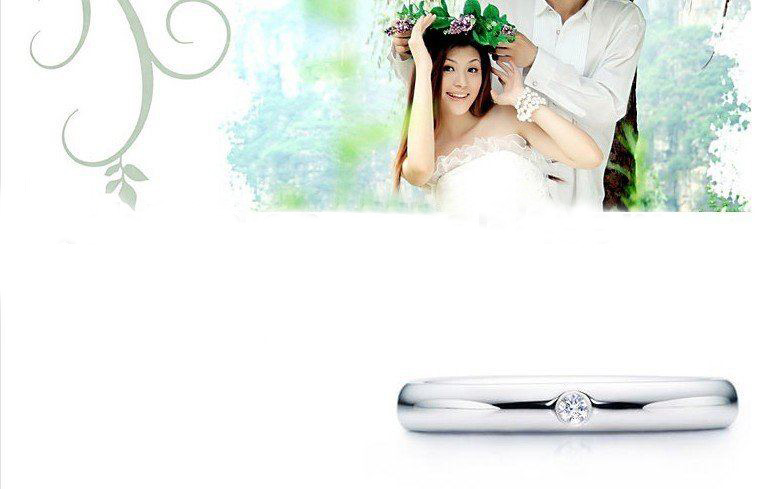 Silver With Diamond Alloy Rings