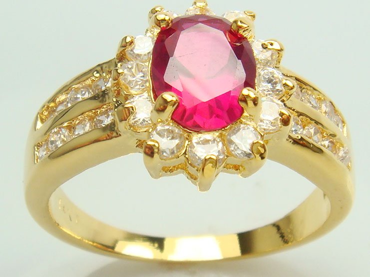 Generous Diamond 14K Yellow Gold Ring