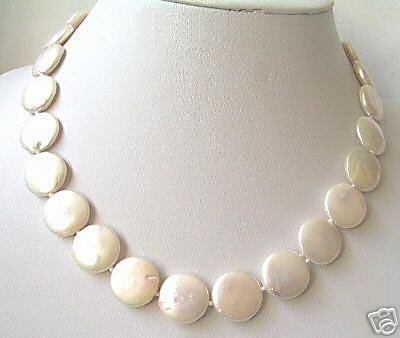 Ivory Coin Pearl Necklace Pendants & Charms