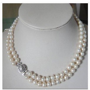 White Freshwater Pearl Necklace Pendants & Charms
