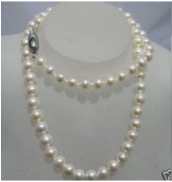 White Pearl Round Shape Pendants & Charms