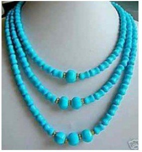 Turquoise Necklace Blue Pendants & Charms