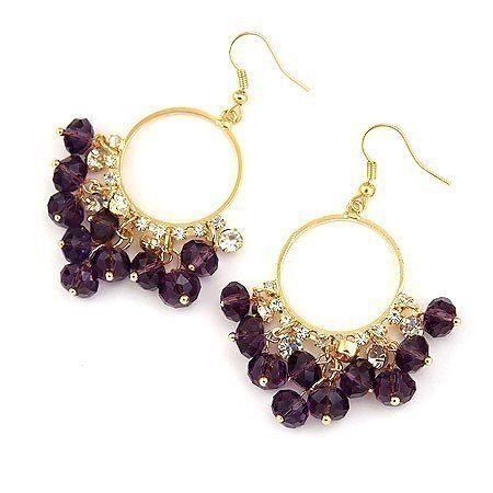 Jewelry Gift Lover Special European and American Retro Modern Small-era Palace Earrings