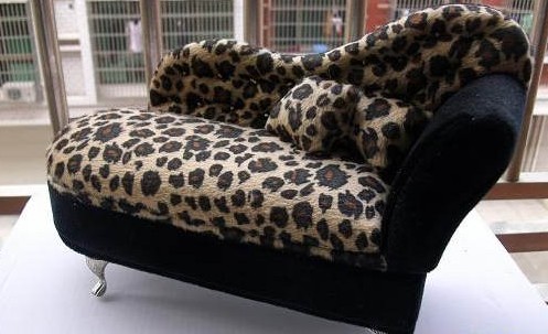 Velvet & Cardboard Leopard Rectangular Shape Jewelry Boxes