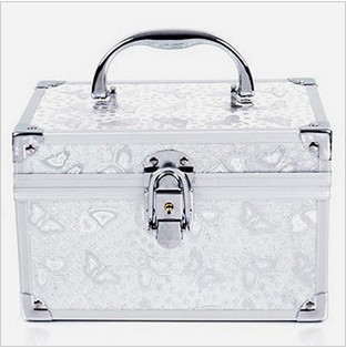 Silver Metal Rectangle Crafts Jewelry Boxes