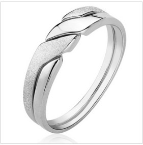 Silver Shiny Women's Wedding & Engagement Rings