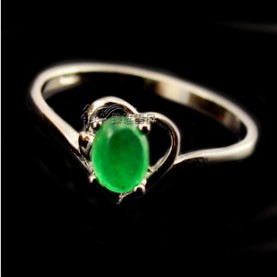 With A Amethyst Unisex Anniversary Wedding & Engagement Rings