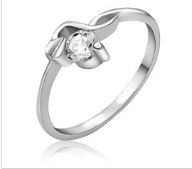 Silver Shiny Acid Resistant Wedding & Engagement Rings