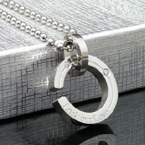 Coat Chain Long Style Stainless Steel Titanium Jewelry