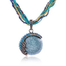 Mixcolor Rope Cymophane Long Style Pendants & Charms