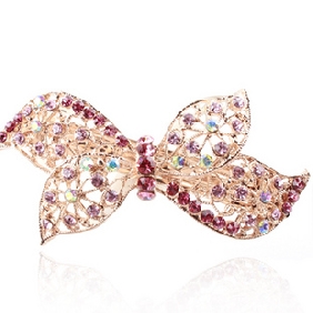Butterfly Shape With Diamond Fashion Hair Jewelry