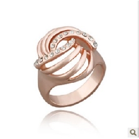 Gold With Diamond Good Design Wedding Rings