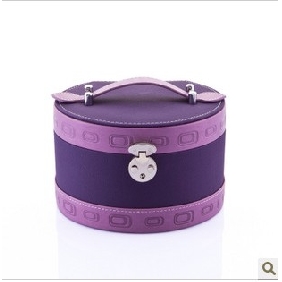 Purple Cute Semicircular Jewelry Boxes